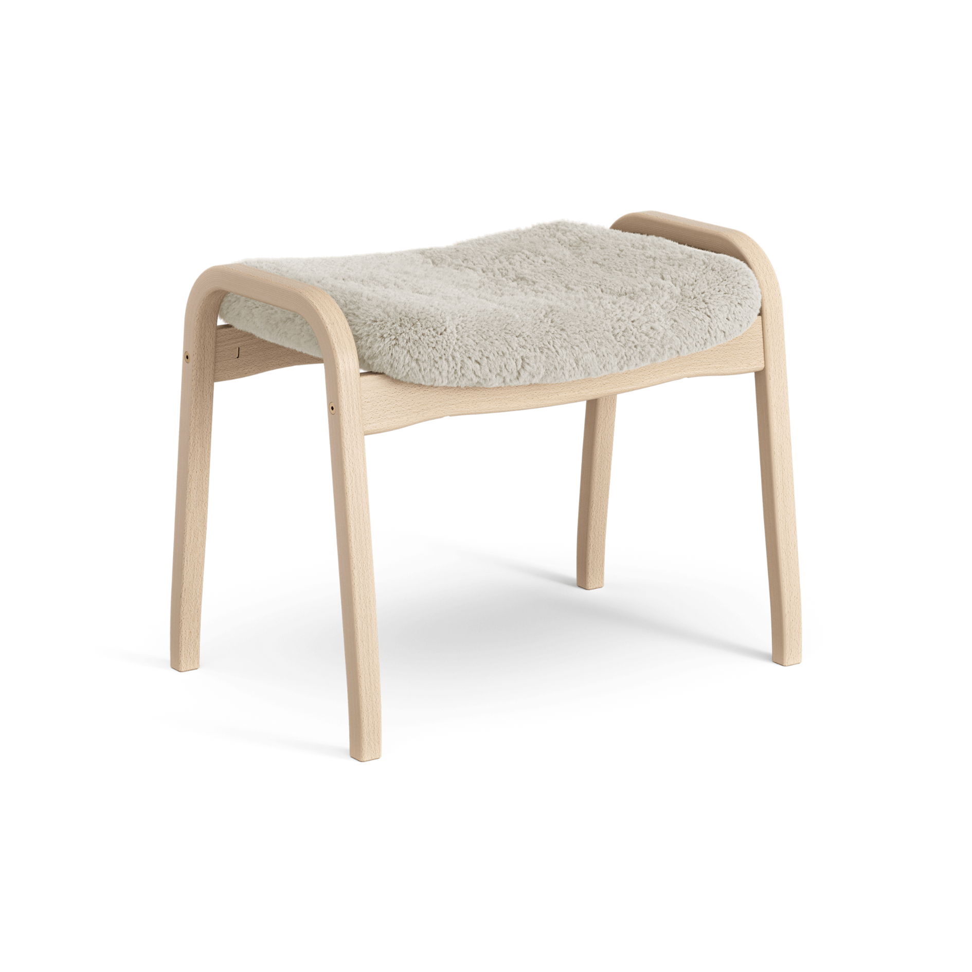 Lamino Footstool Beech